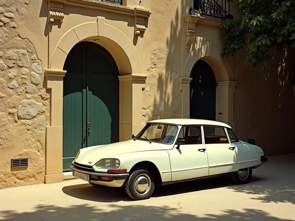 Citroën CX in Carcassonne: A Cinematic Summer Day