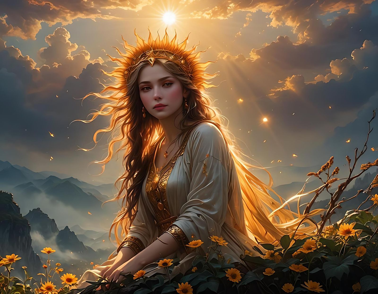 Dreamy Sunrise: Fading into a Fantasy