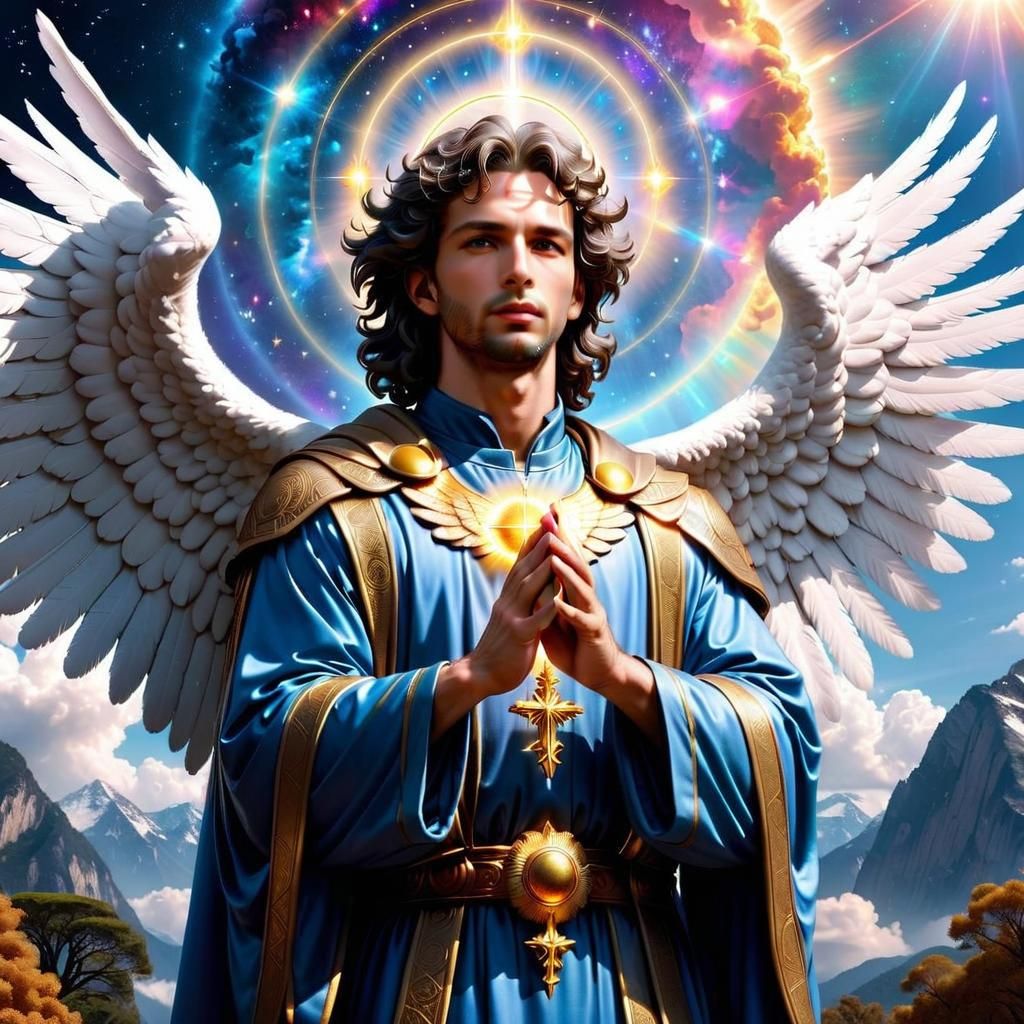 Archangel Metatron Dispensing Cosmic Blessings