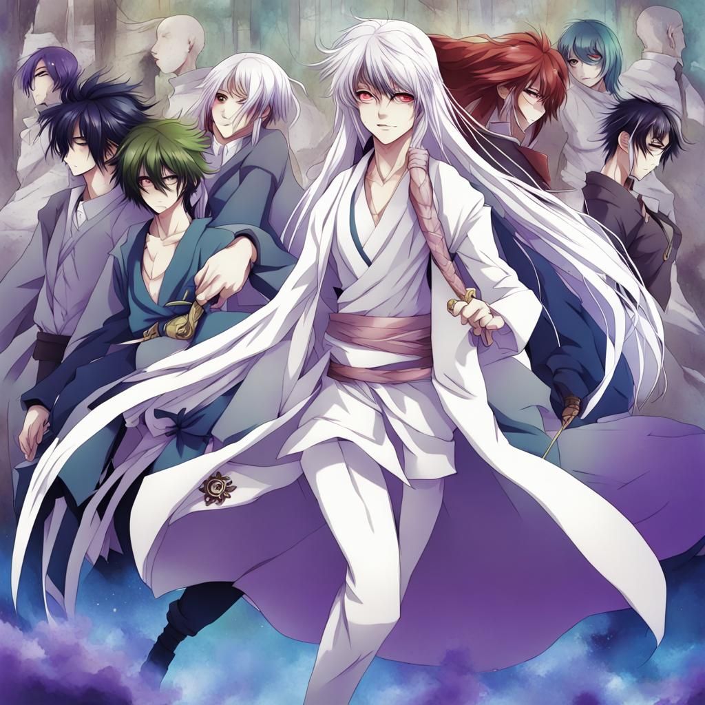 Mohbad Anime Key Visual in Manga Style