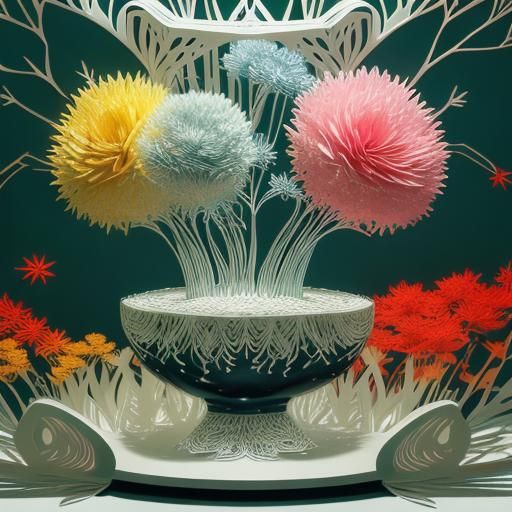 Intricate Paper-Cut Art of the Word Sallis