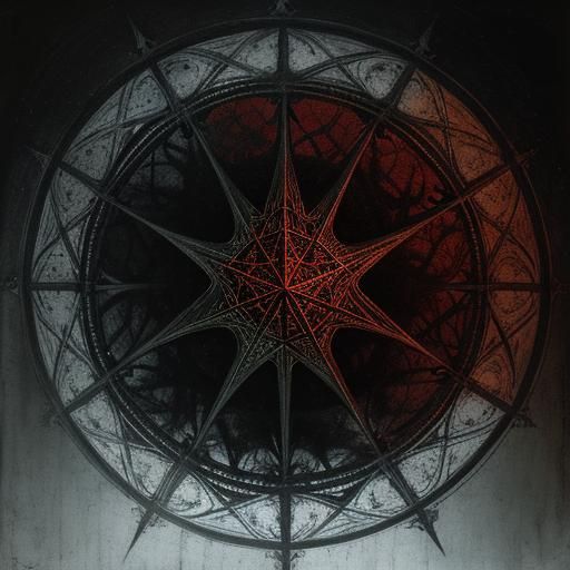 Spooky Forest Pentagon: Chiaroscuro Horror