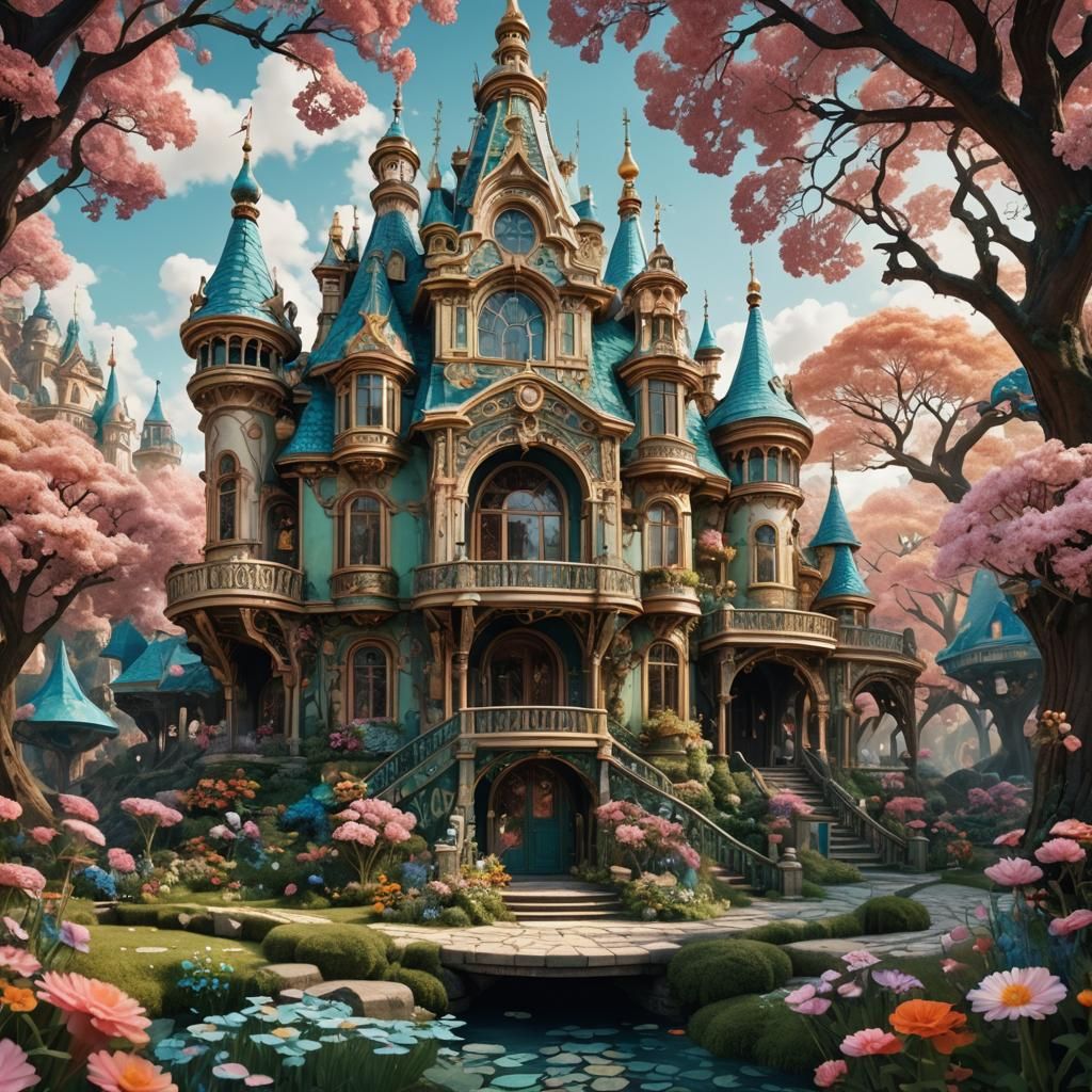 Enchanting Wonderland of Ornate Structures