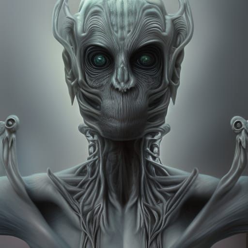 Grey alien