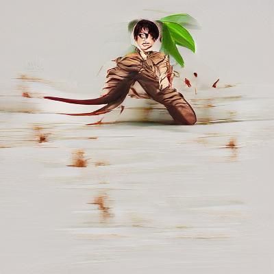 Eren Yeager AI Portrait