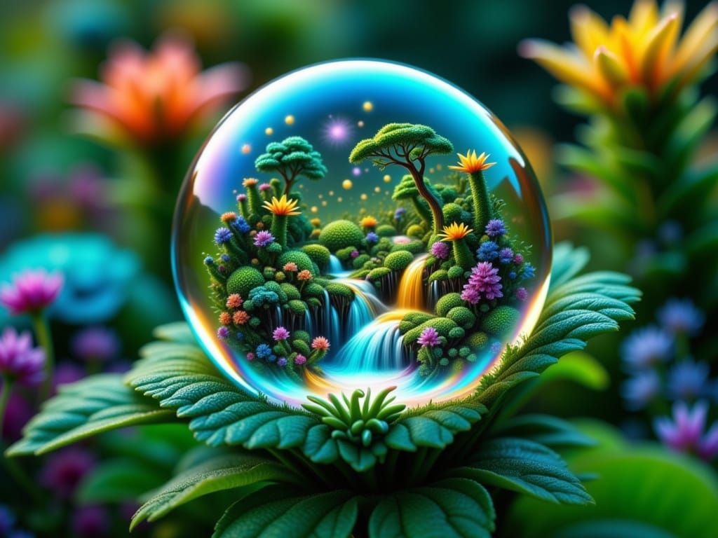 Life in a glass orb 6