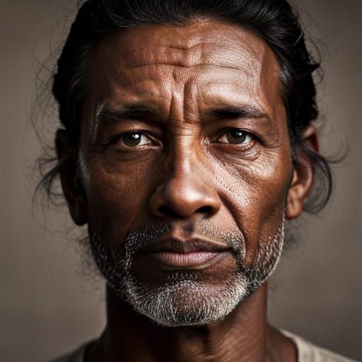 Black Motorcycle Close-up Portrait in Studio Lighting