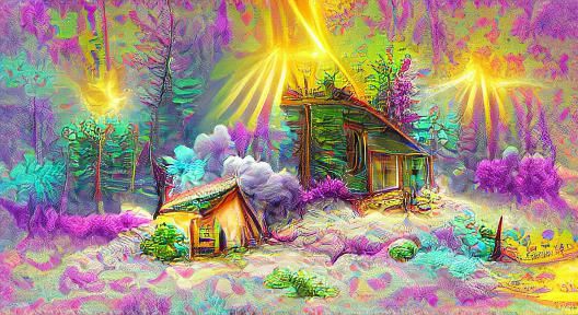 Cottage in the forest