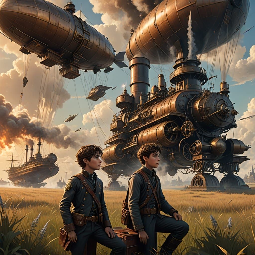 Steam-Powered Adventure in the Skies