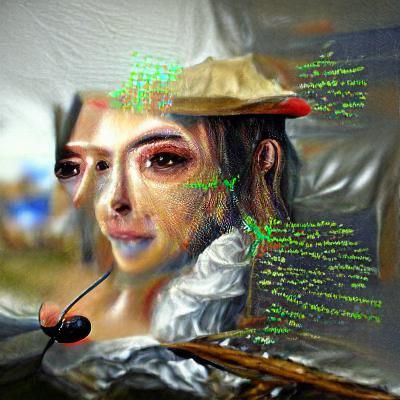 Hyperrealistic AI Painter Creates Text-Based Art