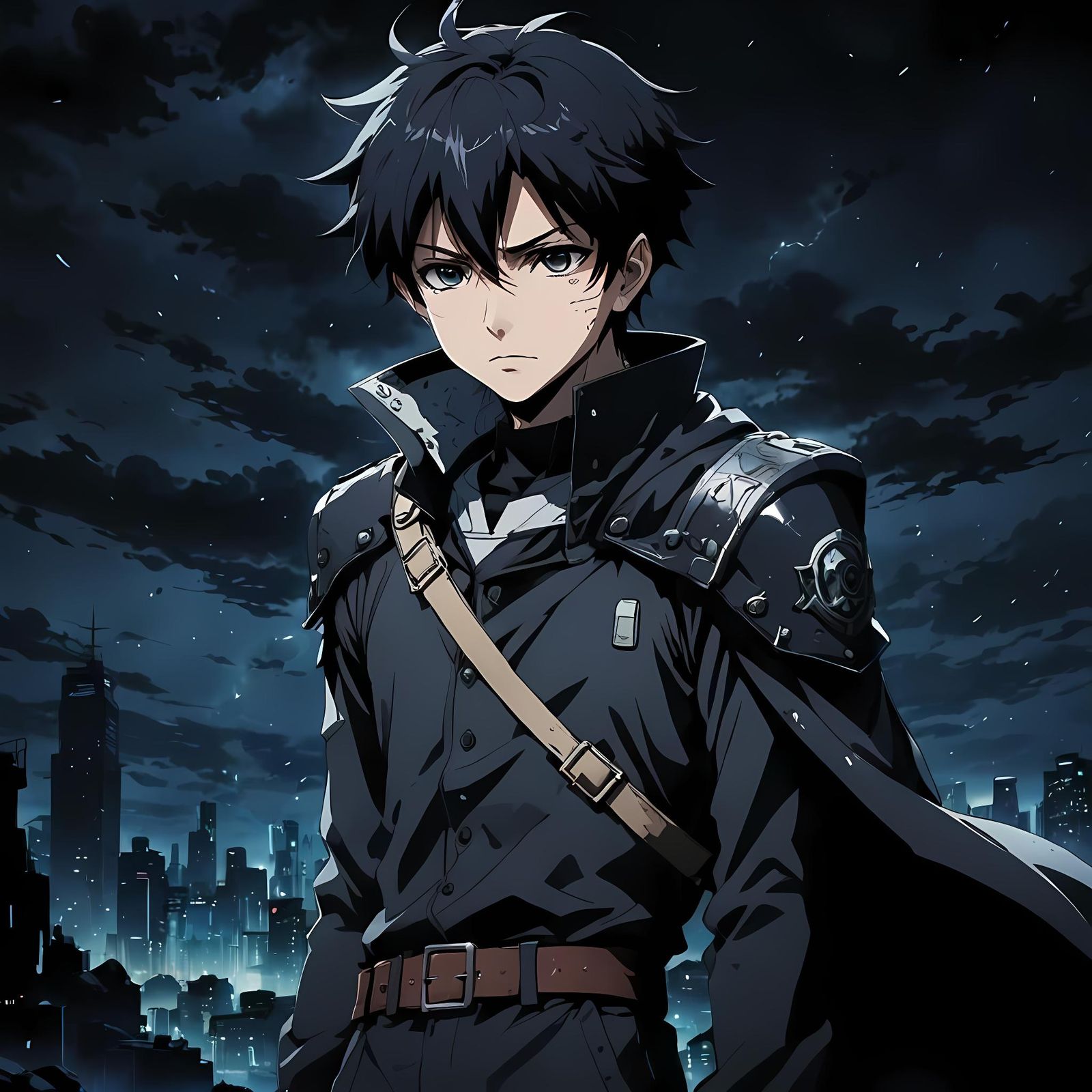 Depressed Anime Hero in a Desolate Void