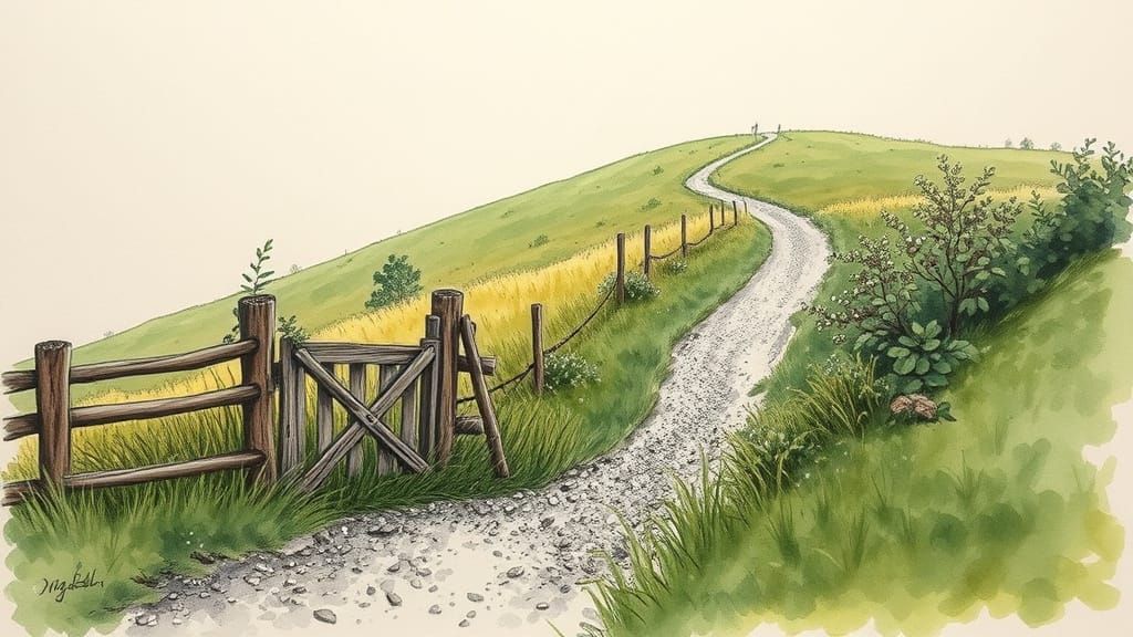 The Path to Meeting Hill