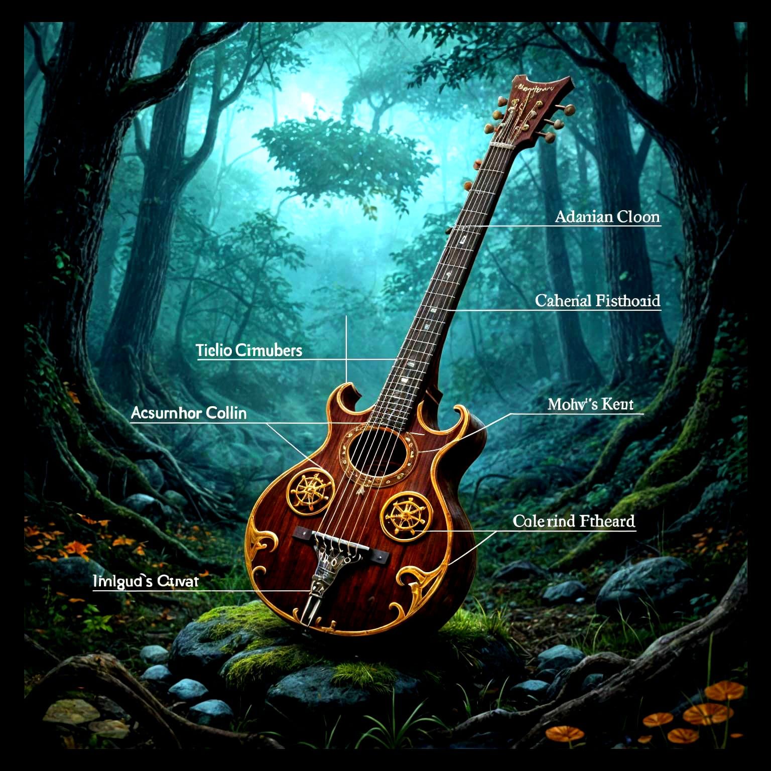 An Old World Acoustic Dragon Plucker.