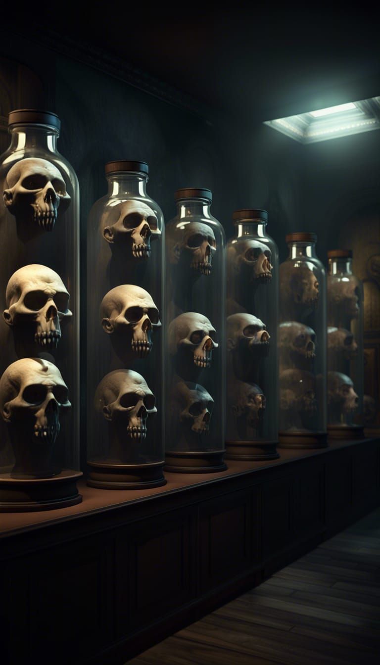 Humorous Horror: Museum of Bottled Creatures