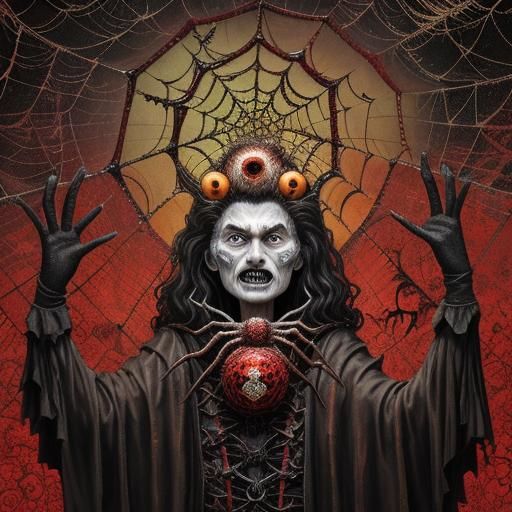 Surreal Pagan Agony: Spiderweb Eyes