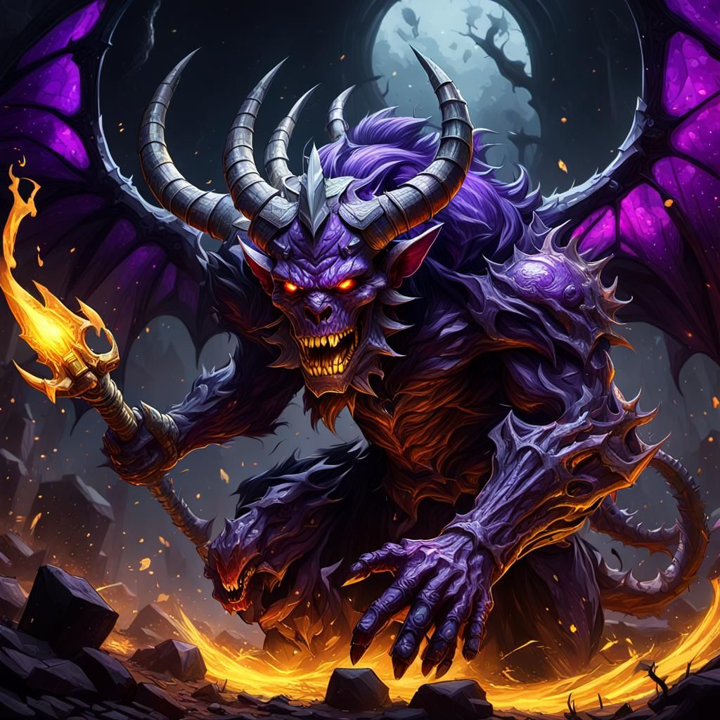 Demons at War: Dark Fantasy Concept Art