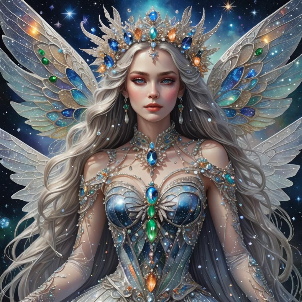 Graceful Queen of Stars in Spacescape