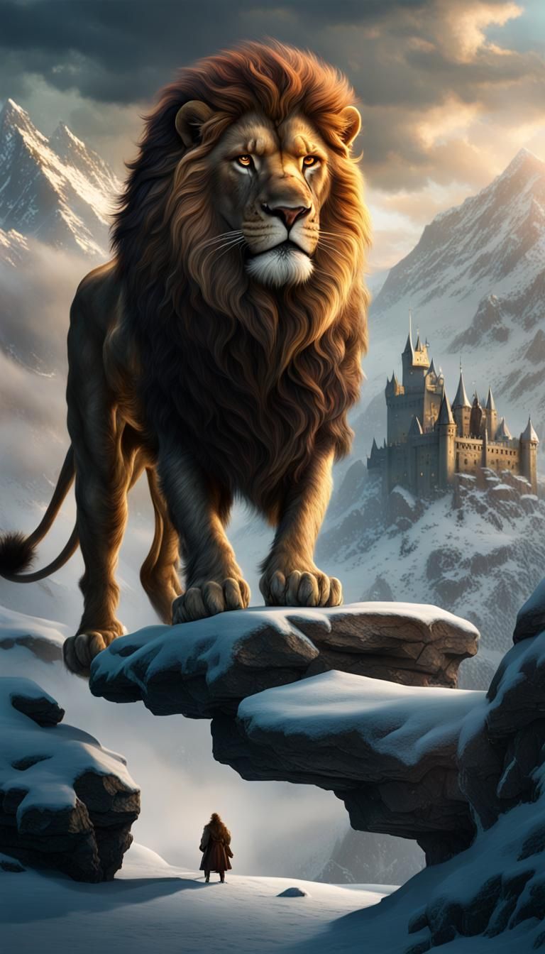 Aslan of Narnia: Epic Digital Painting