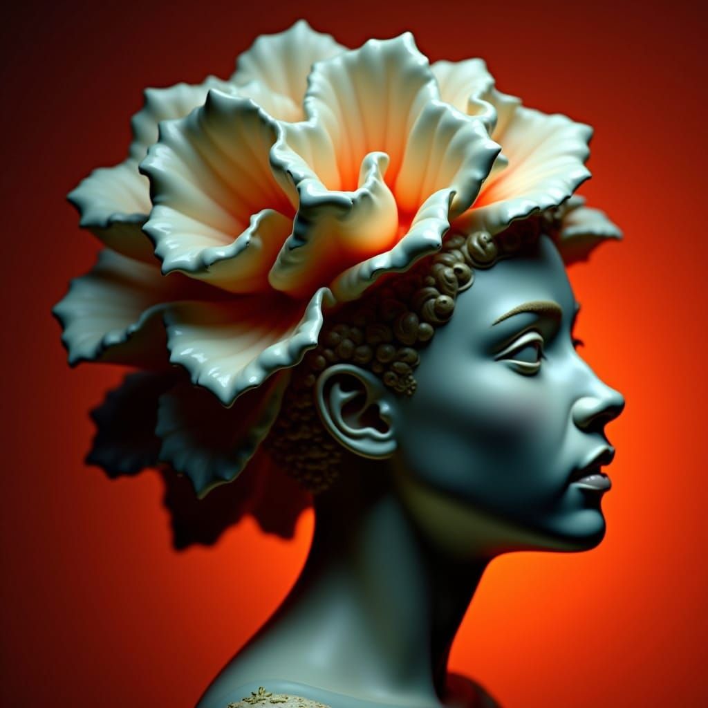 Abstract Geometric Curves in Seraphinianus Style