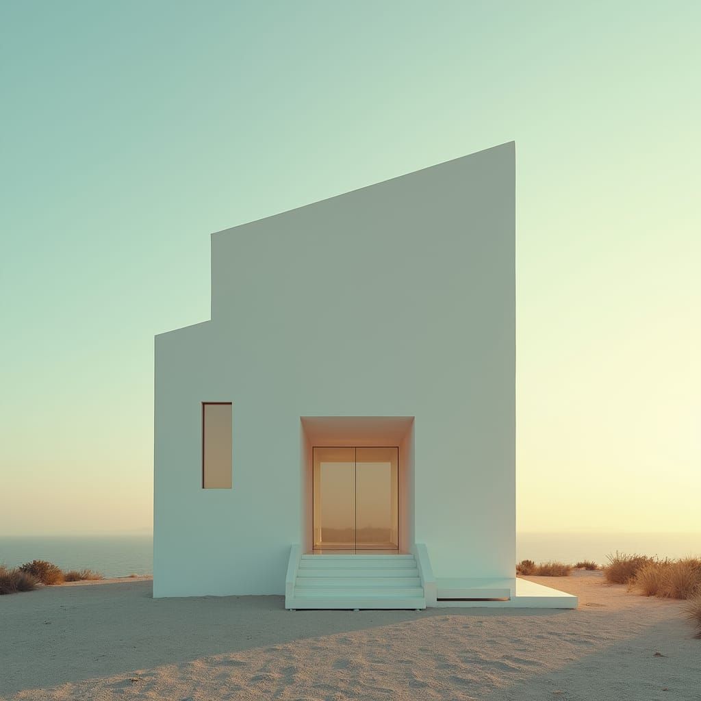 Polaroid Camera Chapel: Cinematic Architecture