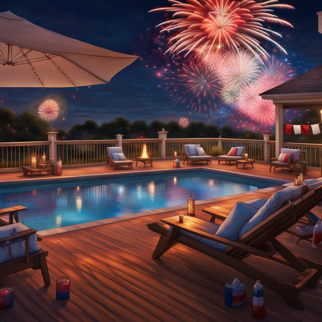 Spectacular 4th of July Fireworks Display