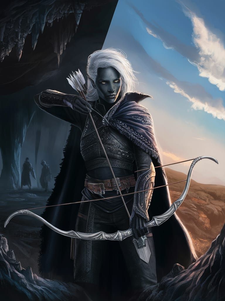 Drow/Dark Elf Ranger
