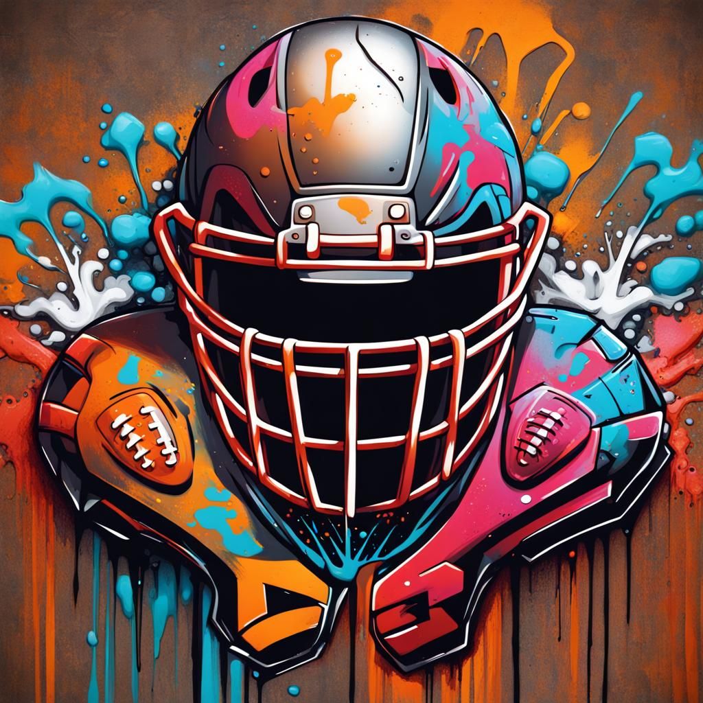 graffiti football