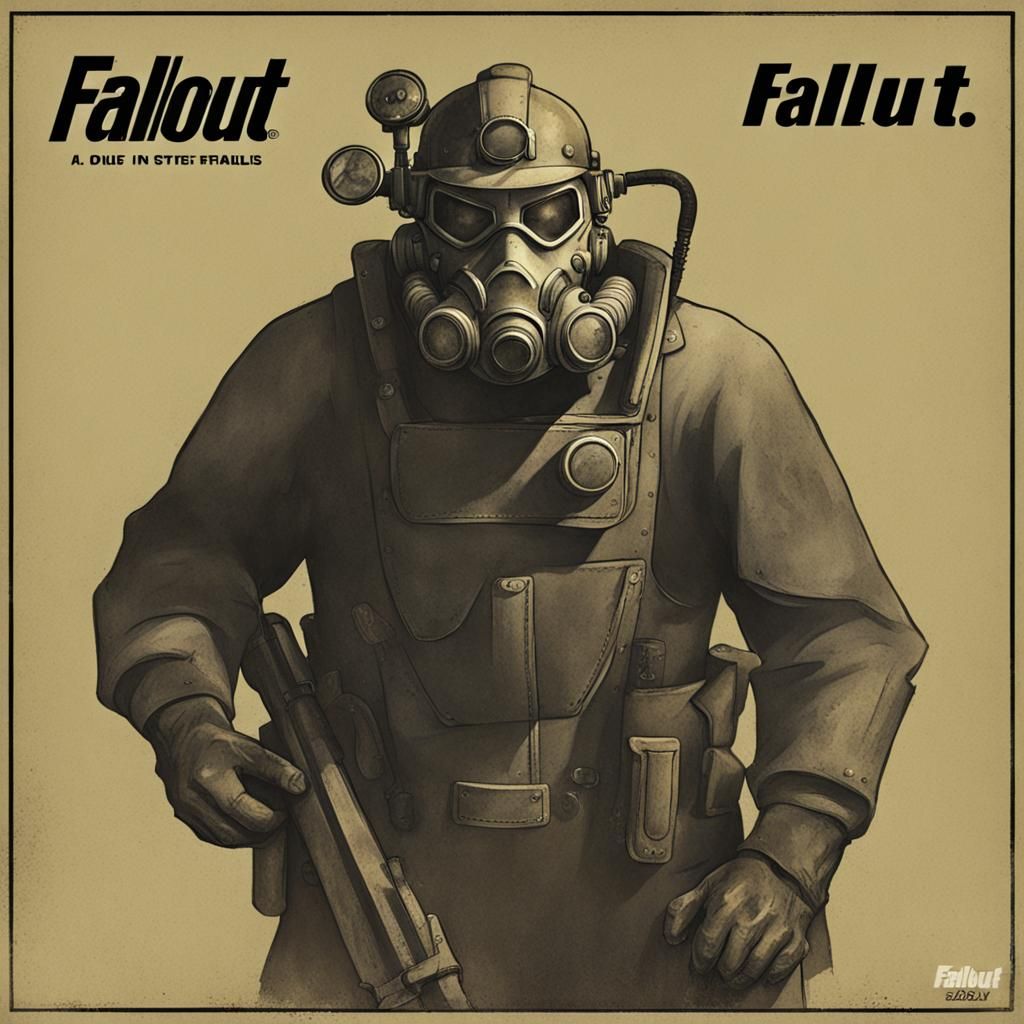 Post-Apocalyptic Fallout Landscape