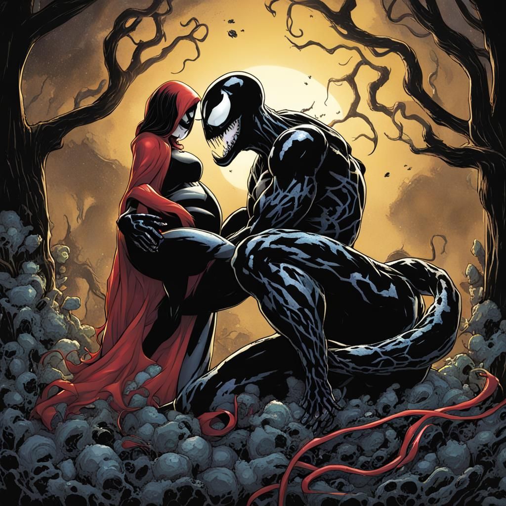 Pregnant She-Venom: A Powerful Maternal Image