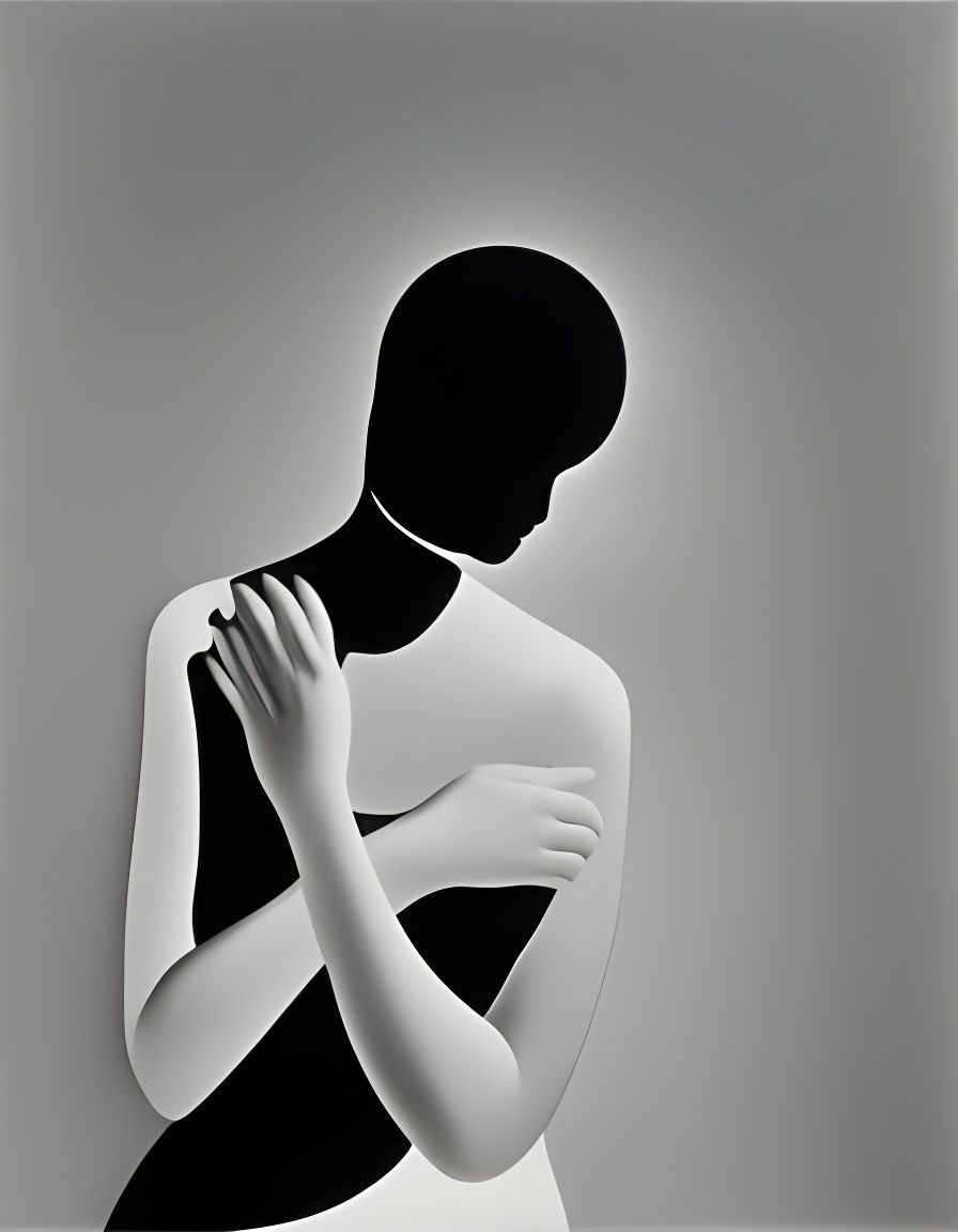 Illuminated Figure in Darkness: Steamnouveau Cybernoirpunk