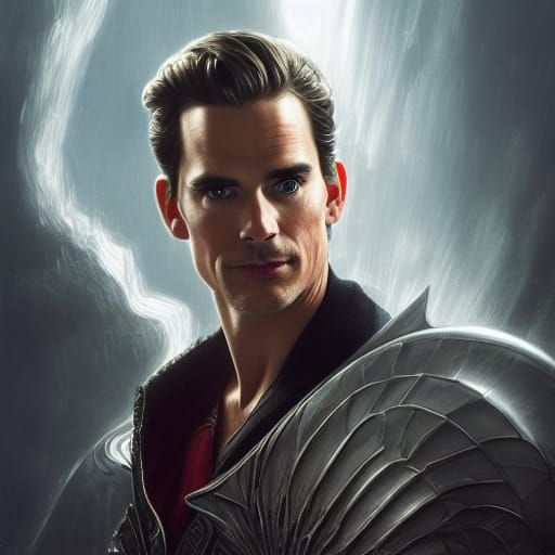 Ocean Master Portrait in Art Nouveau Style