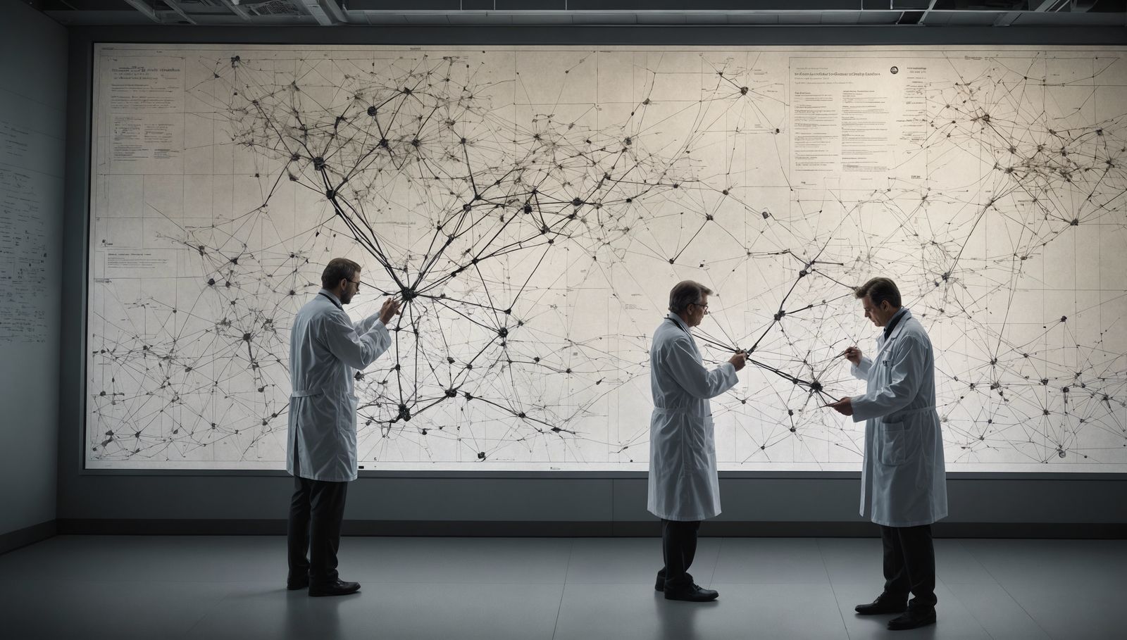 Scientists Collaborate on Intricate Giant Graph
