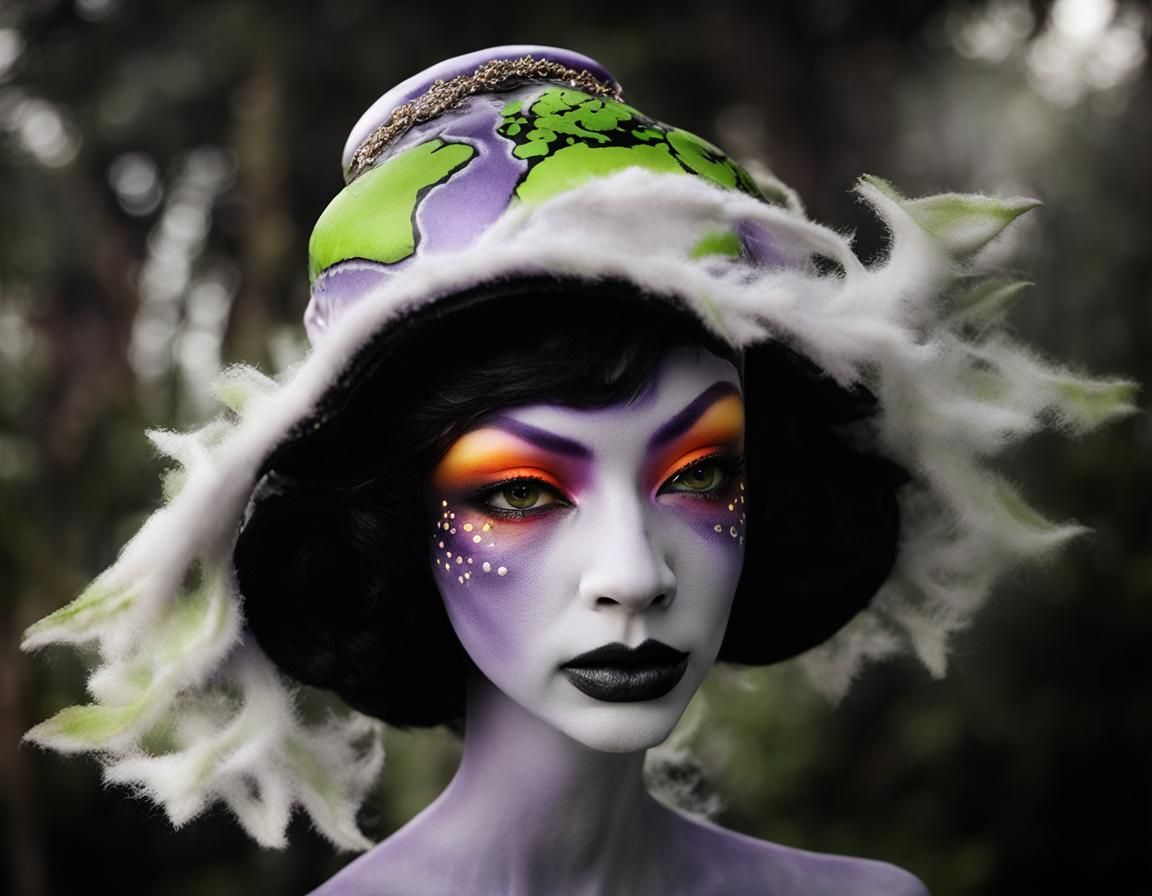 Surreal Living Plush Sculpture in Trompe l'Oeil Style