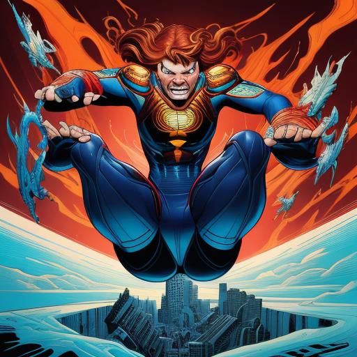 Comic Book Art: Irreversible Jump