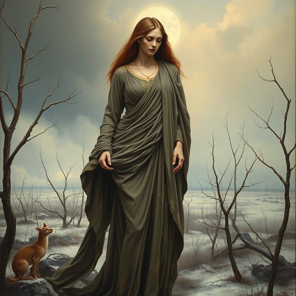 Winter Goddess Demeter's Lament