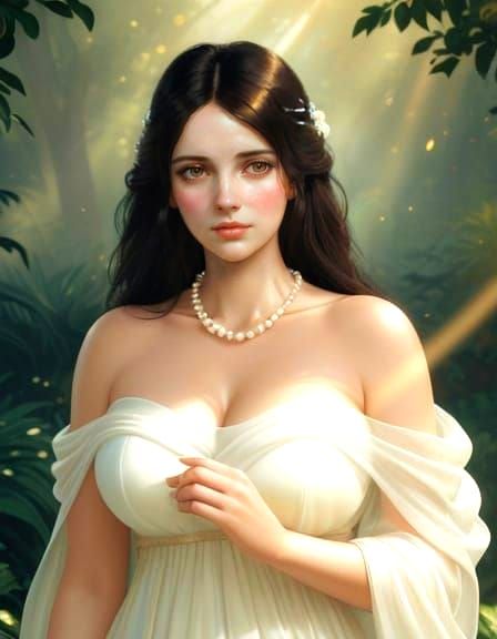 Regency-Era Beauty in Elegant White