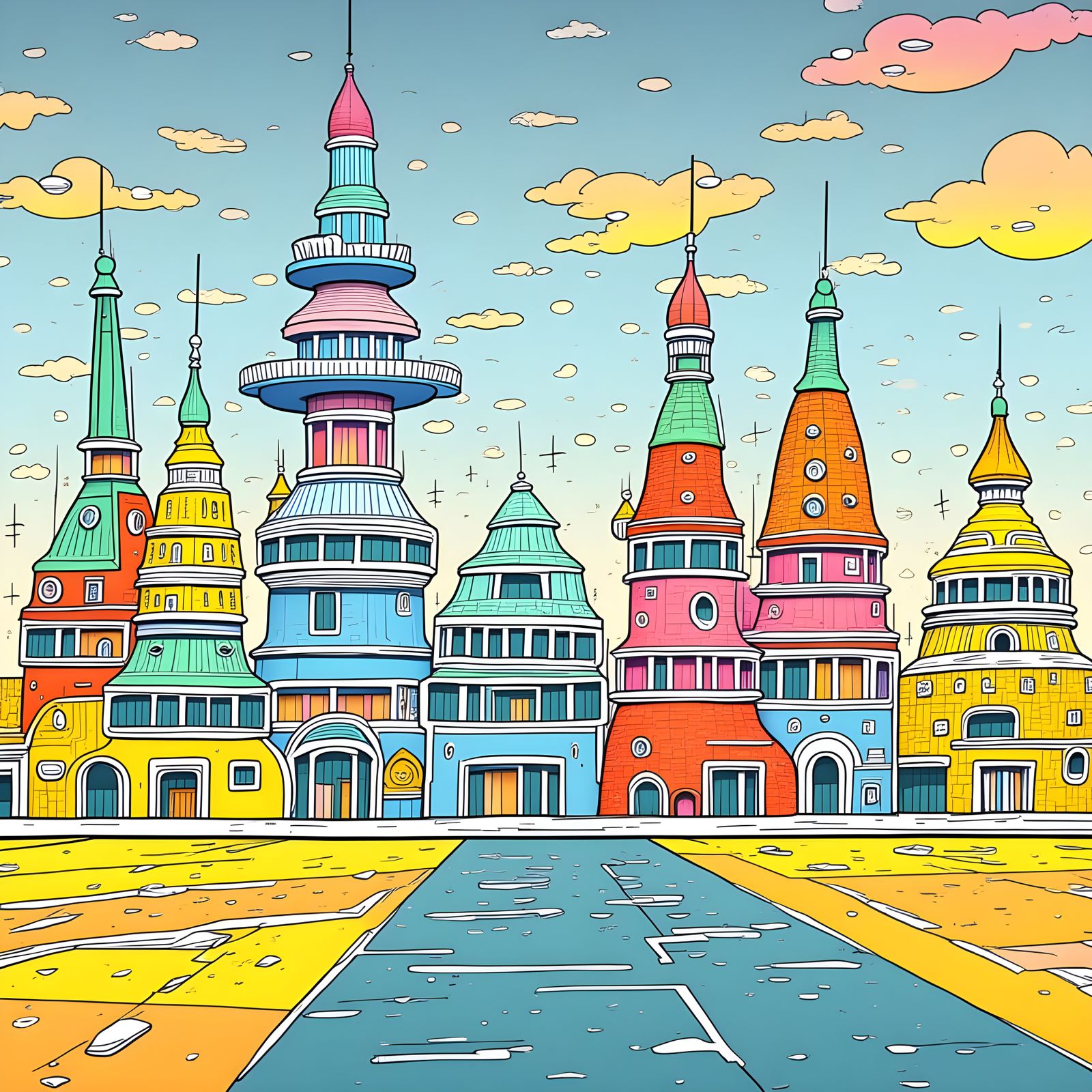 Four Charming Homes with Green Roofs in Varied Colors