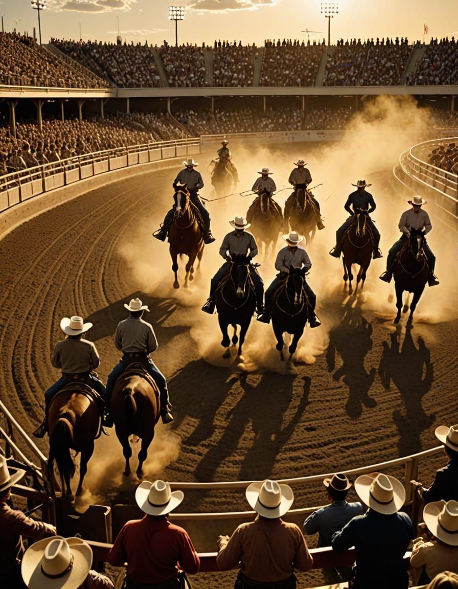 Mythical Rodeo Ceremony Unfolds at Calgary Stampede