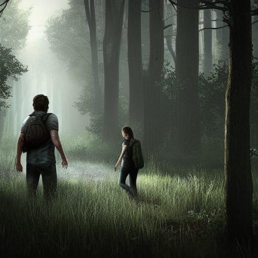 Last of Us Inspired 3D Game Cinematic Scene