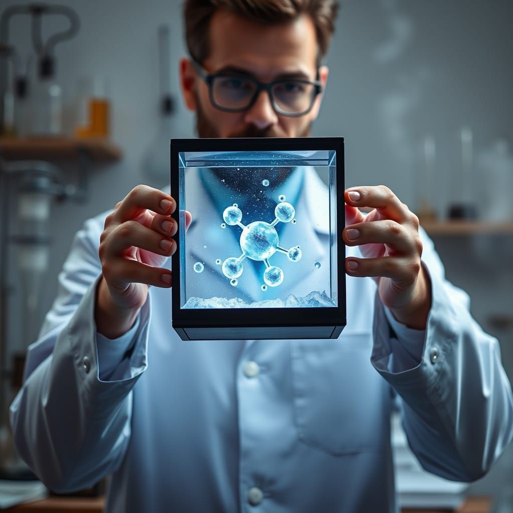 Scientist Creates Perfect Healing Molecule in Lab Display Ca...