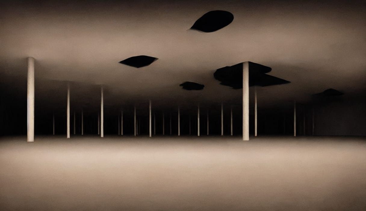 Dreamcore Liminal Space Evoking Nostalgia