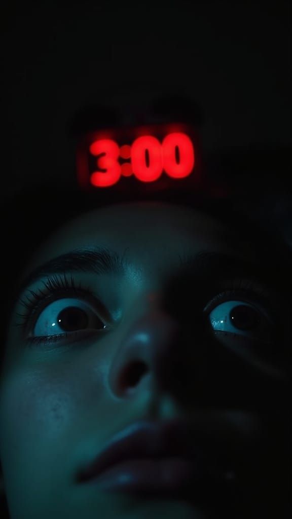 Eyes Snap Open in Midnight Terror