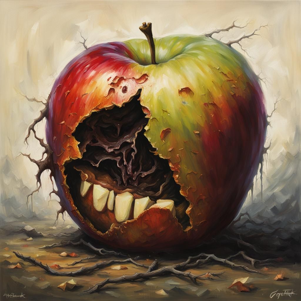 Sinister Apple: A Study in Decay