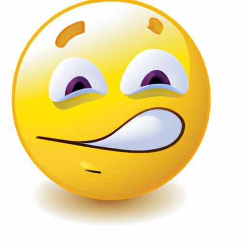 Confused Sarcastic Emoji Generated by AI