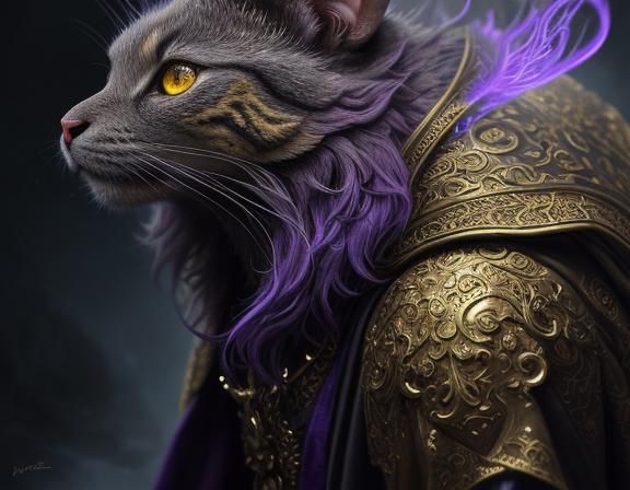 Mouse Mage Conjures Ghostly Dog: Digital Matte Painting