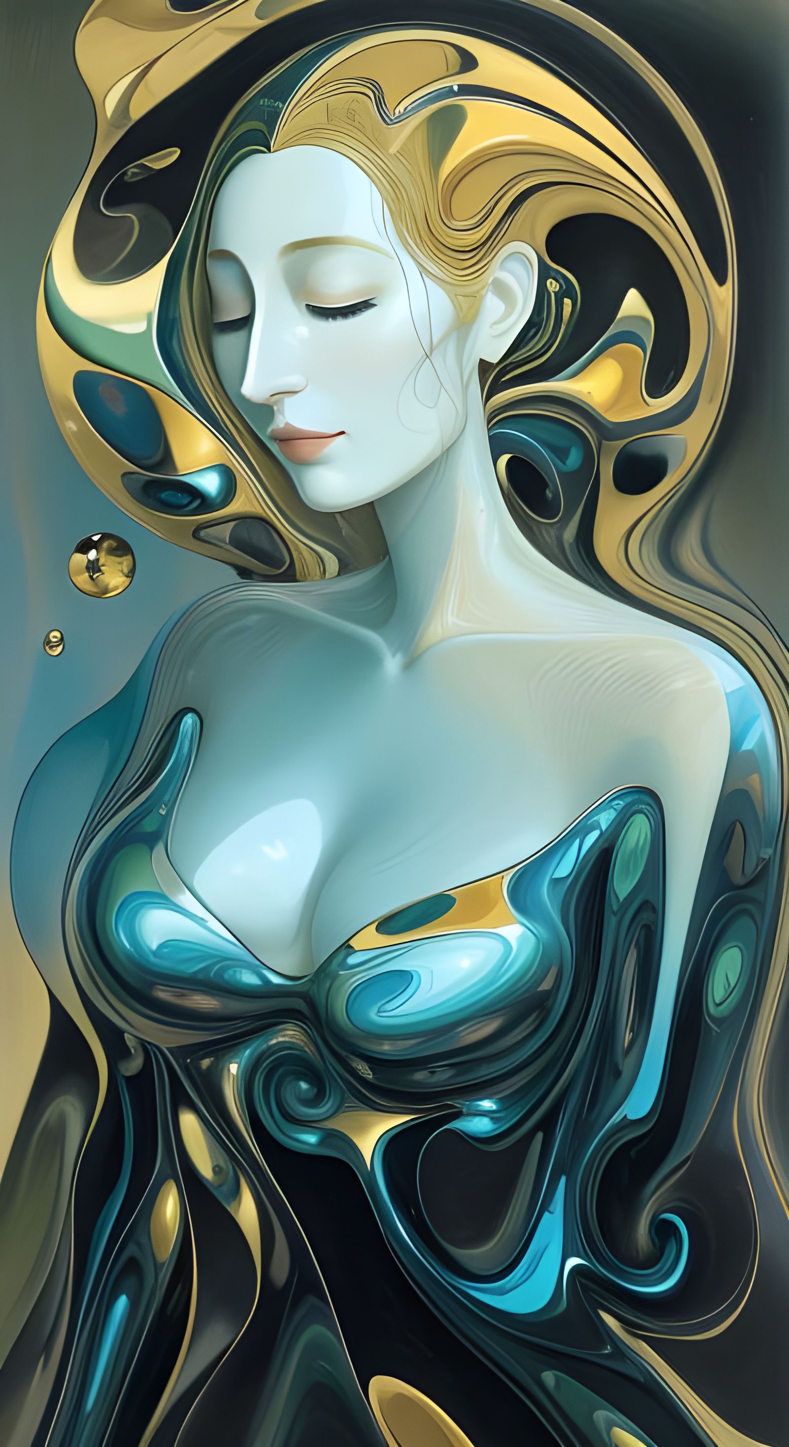 Epicurean Bliss in Surrealist Abstraction