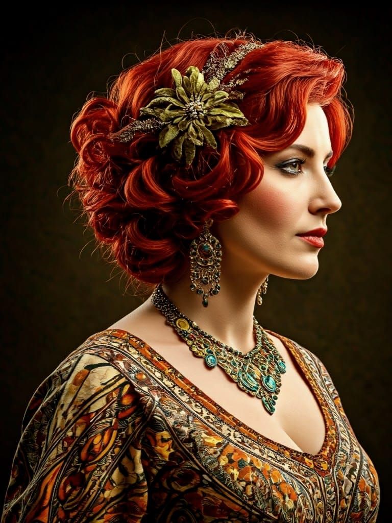 Lady in Bohemian Splendor