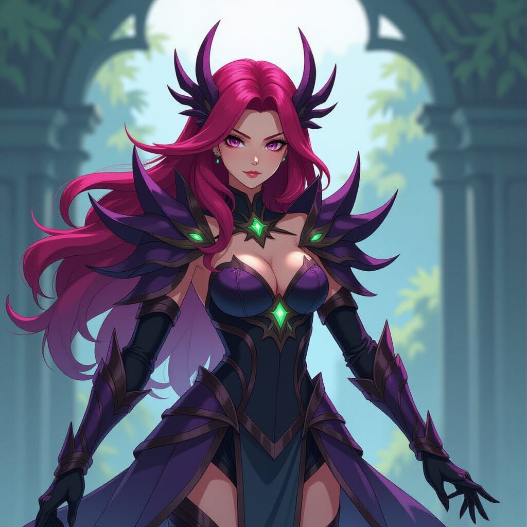 Zyra The Rise of Thorns Studio Trigger Style