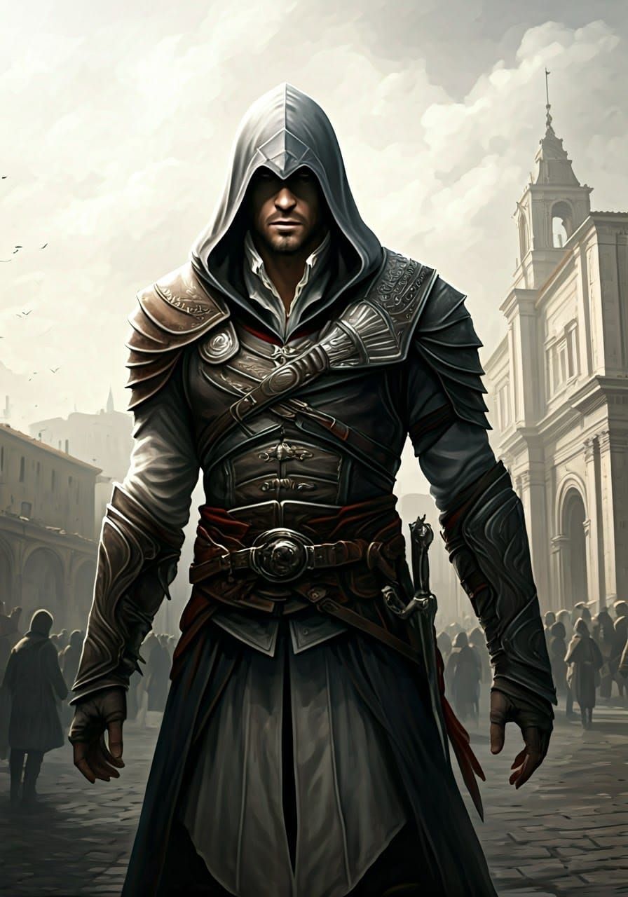 Ezio Auditore as 20th Century Tour Guide in Rome