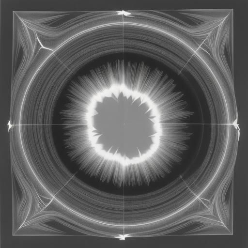 Abstract Photogram Art: Shadows and Light